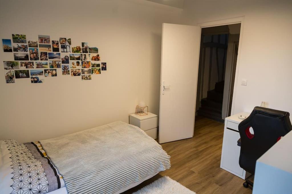 Maison De Ville Calme Rouen St.Paul 2Ch Proche Chu Exterior photo